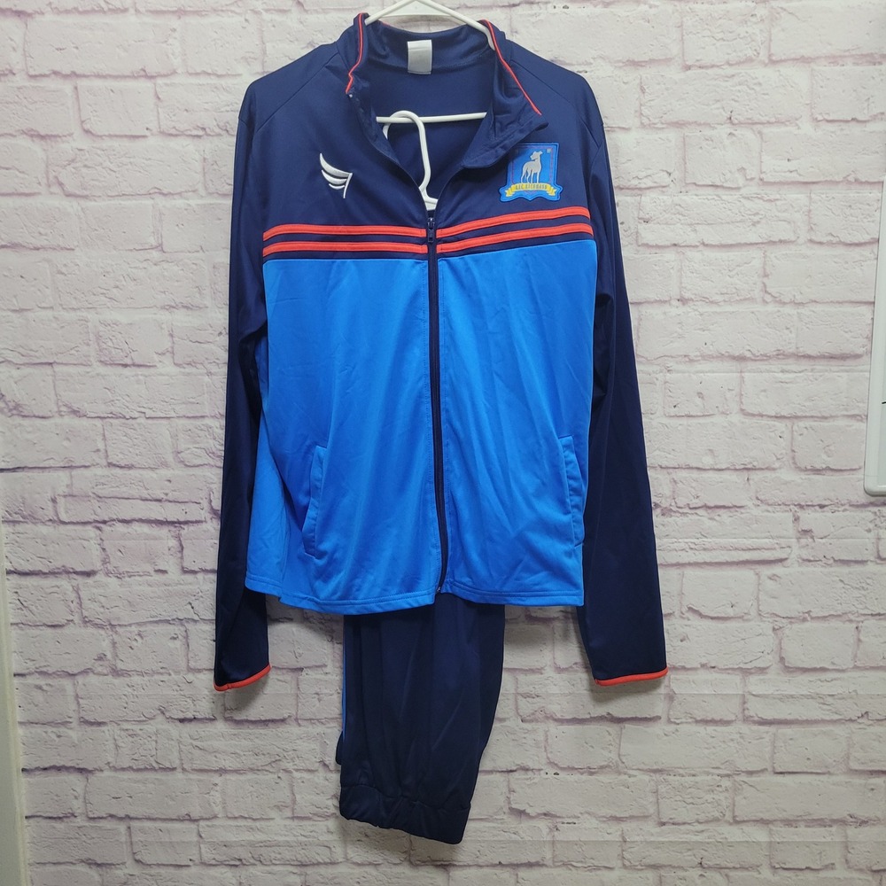 Ted Lasso AFC Richmond Coach Tracksuit Set M Jacket Pants Soccer Warner Bros